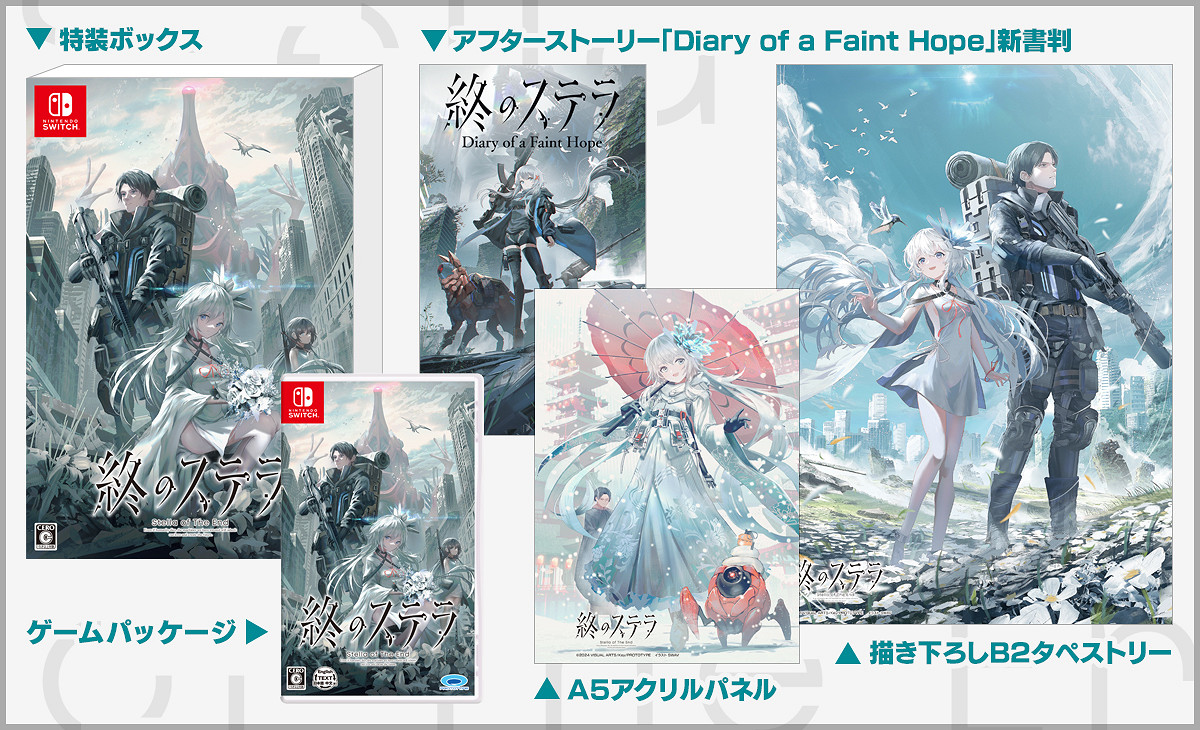 Key社《星之終途》Switch將推出實體版!支援中文 Key社《星之終途》Switch將推出實體版!支援中文