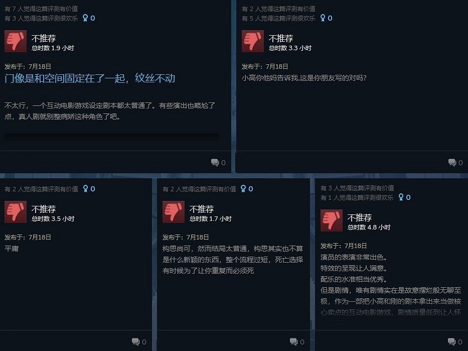 小高和剛《終結降臨》Steam多半好評 實在太短了