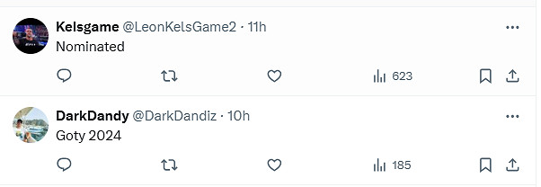 TGA主持人發文祝賀《暗喻幻想》 國外網友:提名穩了? TGA主持人發文祝賀《暗喻幻想》 國外網友:提名穩了?