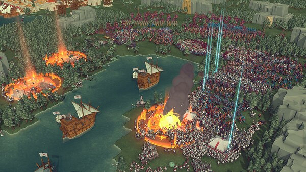 模擬上萬軍團互相戰鬥，中世紀奇幻RTS《要戰便戰》正式版現已發布！