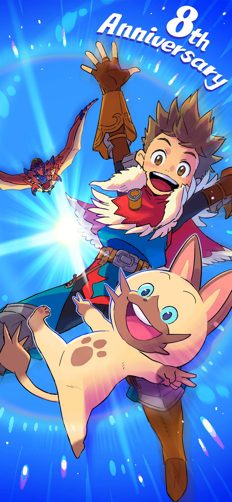 《魔物獵人：物語》迎發售8周年紀念日！官方新圖賞