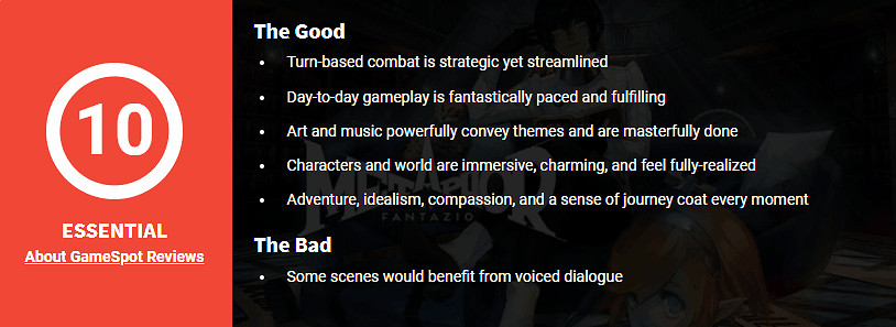 《暗喻幻想》GS 10分：製作精良 遊戲體驗令人滿足！