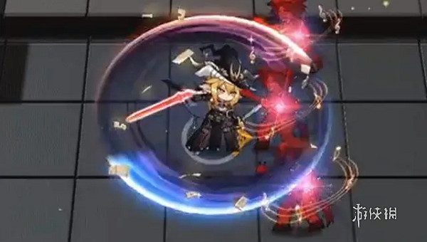 明日方舟鐧暗月的影子皮膚特效展示