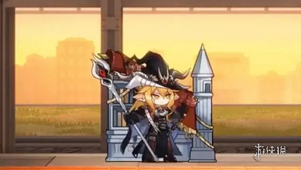 明日方舟鐧暗月的影子皮膚特效展示