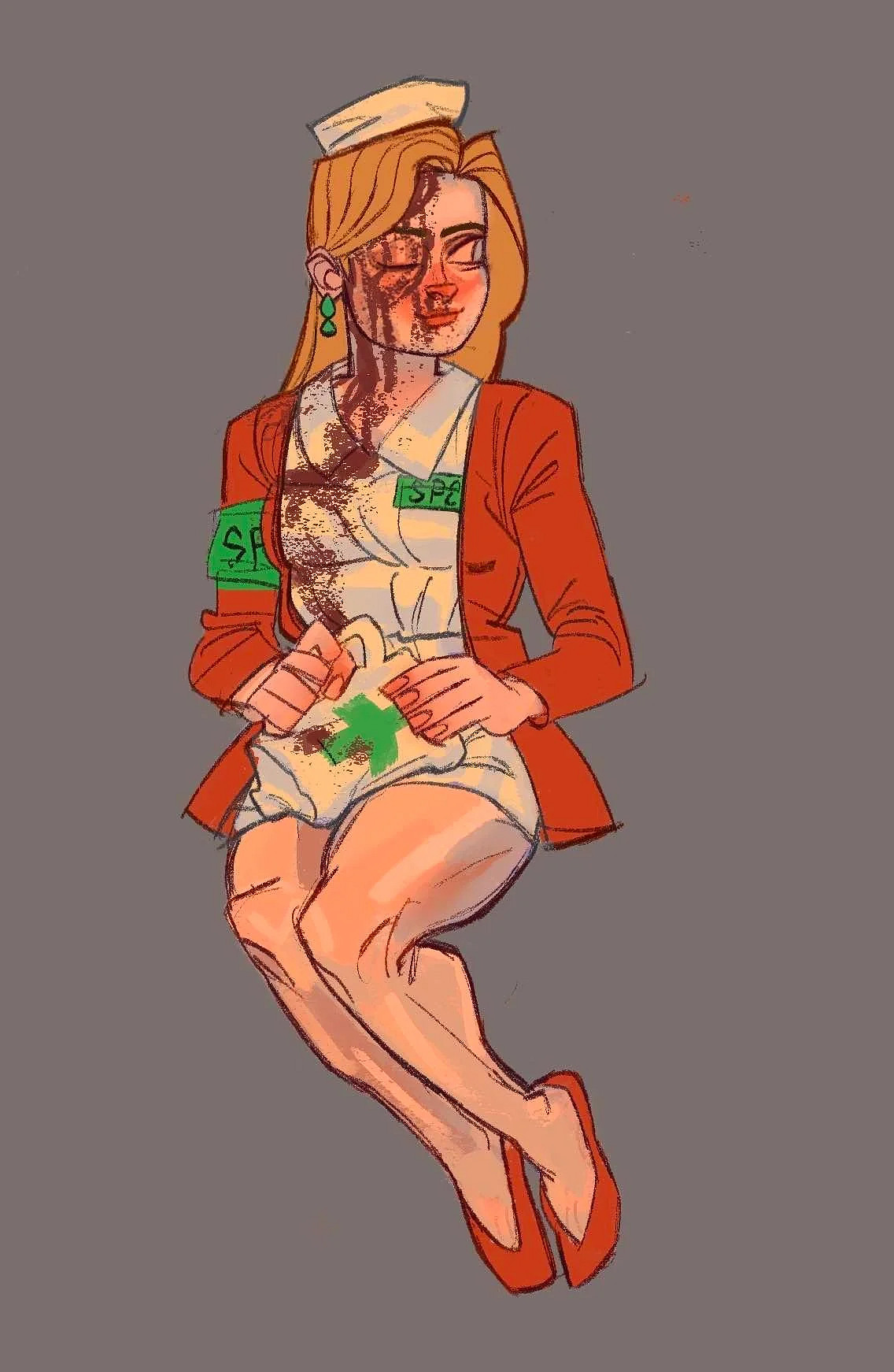 國外博主製作《沉默之丘2》卡通插圖：風格獨特詭異！