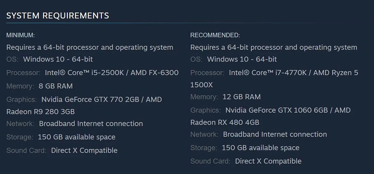 《荒野大鏢客救贖》PC版配置要求高於續作 引玩家困惑 《荒野大鏢客救贖》PC版配置要求高於續作 引玩家困惑