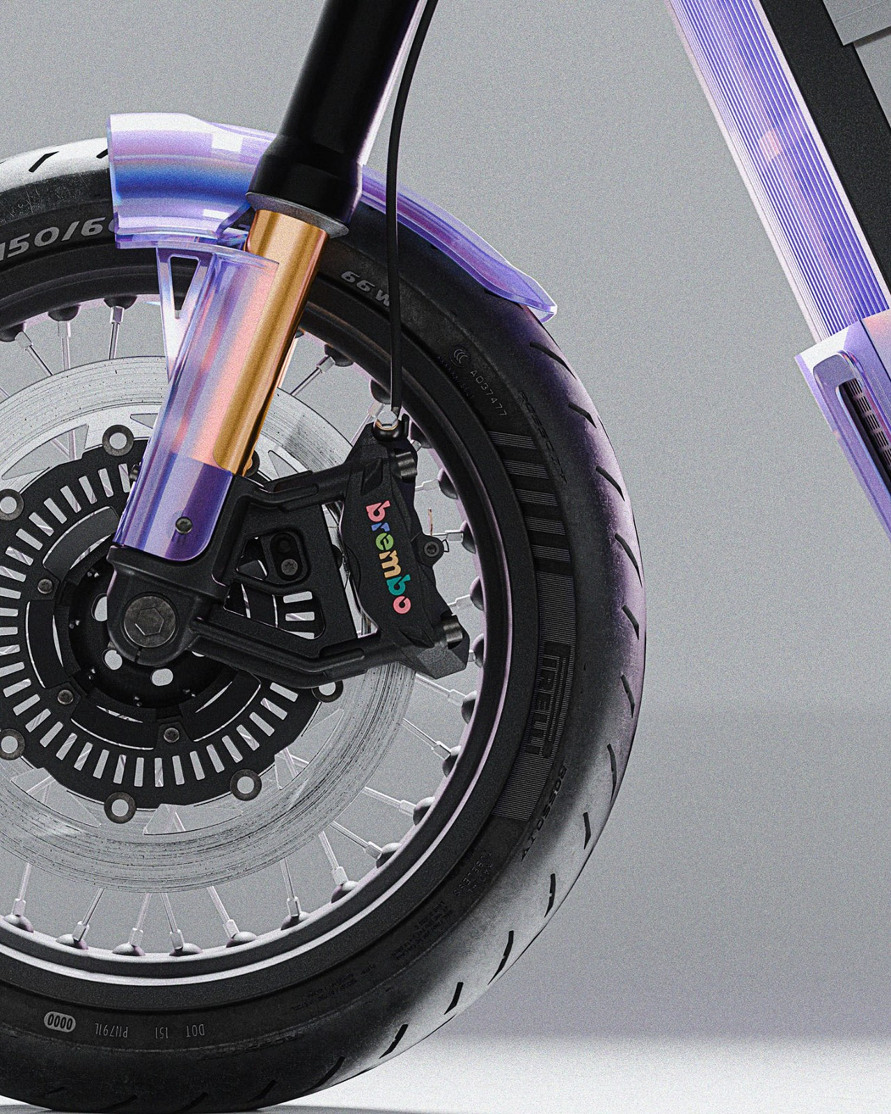 酷炫夢幻紫摩托車致敬任天堂GBA！卡帶鑰匙可換壁紙