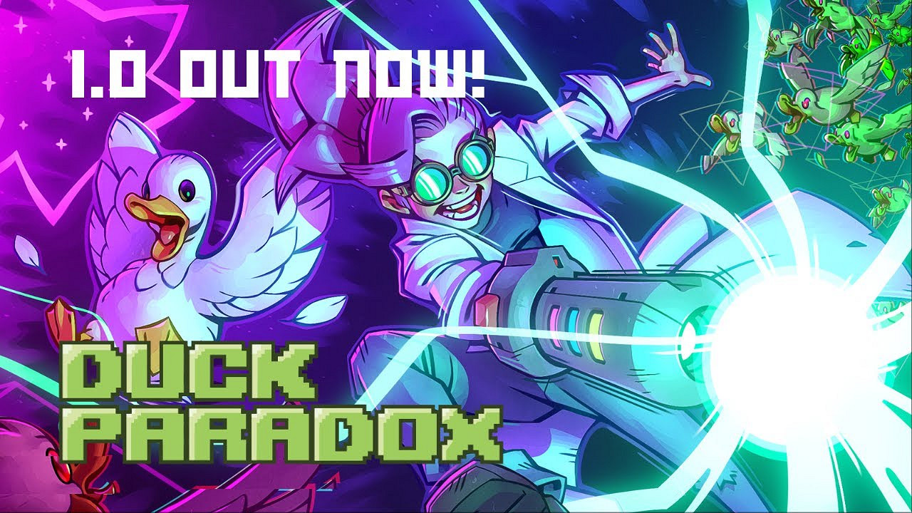 復古風格動作設計類肉鴿遊戲《鴨鴨悖論》現已在Steam平台正式推出 復古風格動作設計類肉鴿遊戲《鴨鴨悖論》現已在Steam平台正式推出