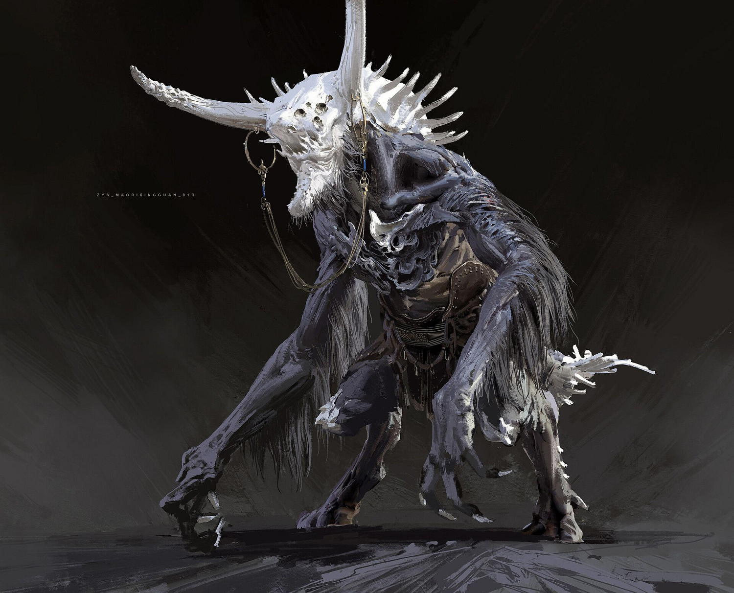 《黑神話》曝海量全新角色設定圖 四大天王、怪物等