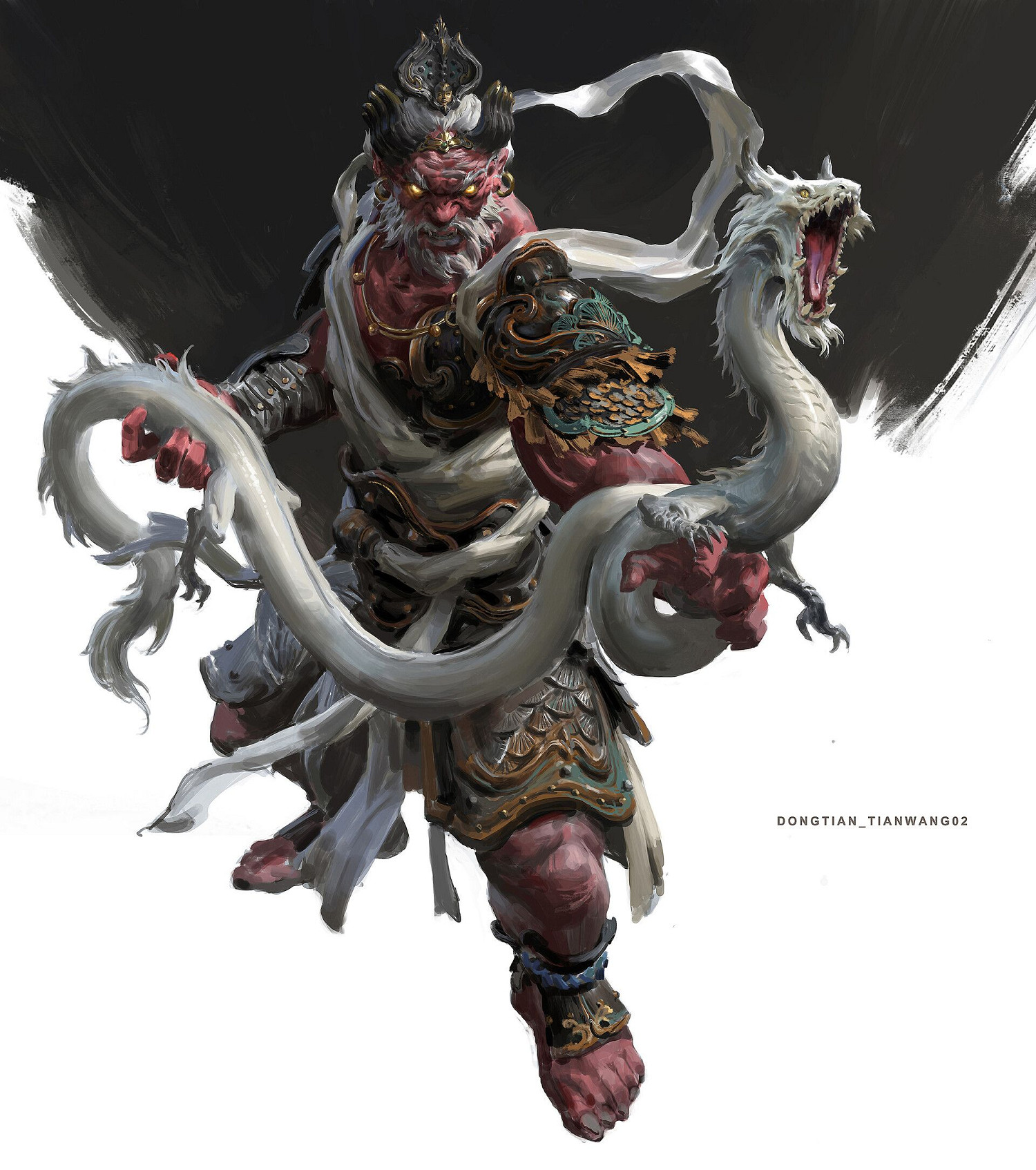 《黑神話》曝海量全新角色設定圖 四大天王、怪物等