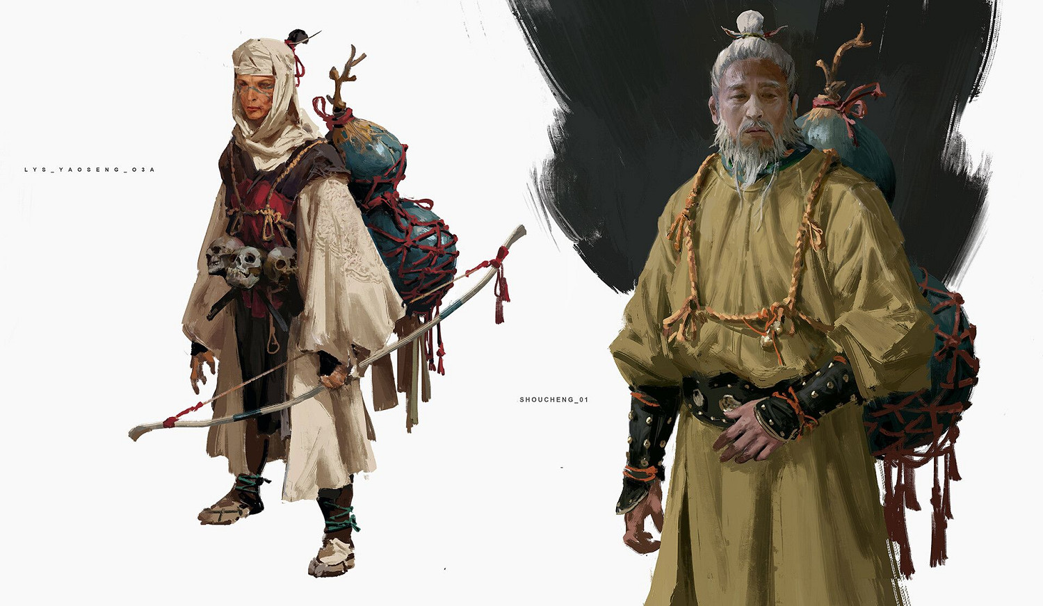 《黑神話》曝海量全新角色設定圖 四大天王、怪物等