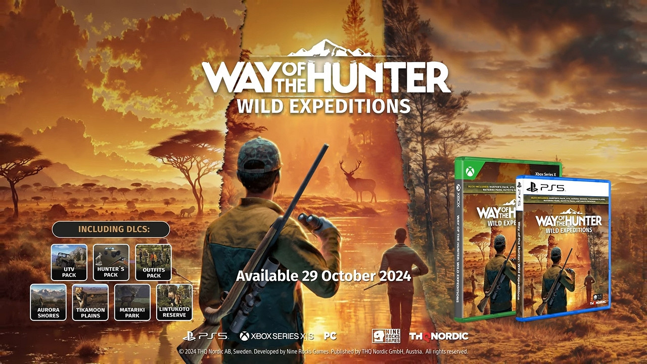 狩獵模擬遊戲《獵人之路》全新資料片將在10月29日發售 狩獵模擬遊戲《獵人之路》全新資料片將在10月29日發售