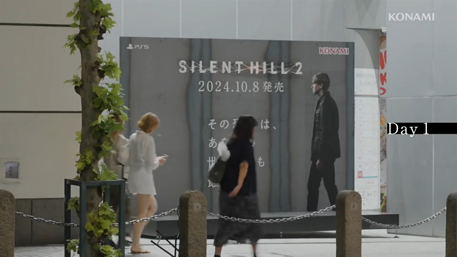 科拿米《沉默之丘2RE》廣告牌會動!變化全過程展示! 科拿米《沉默之丘2RE》廣告牌會動!變化全過程展示!