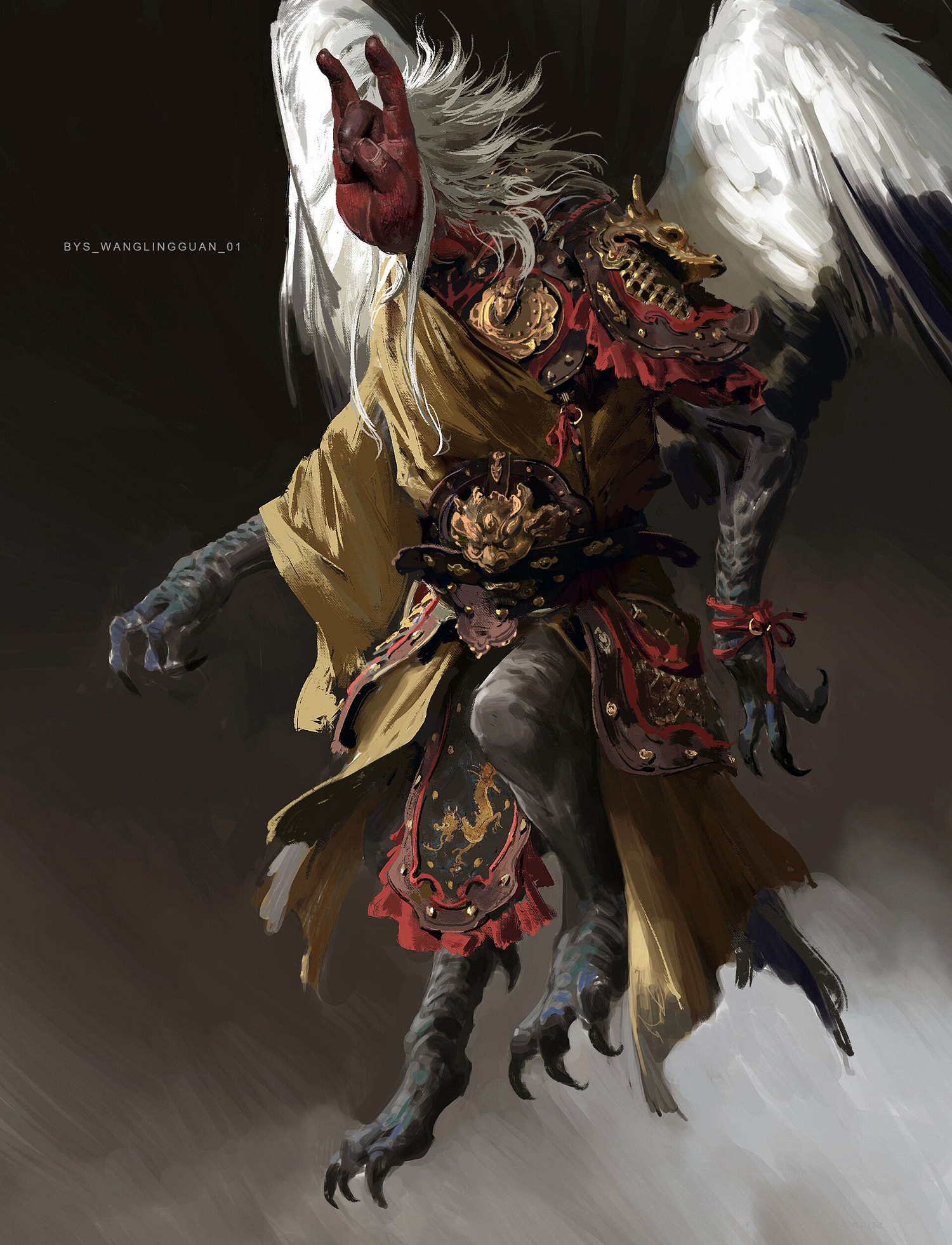 《黑神話》曝海量全新角色設定圖 四大天王、怪物等