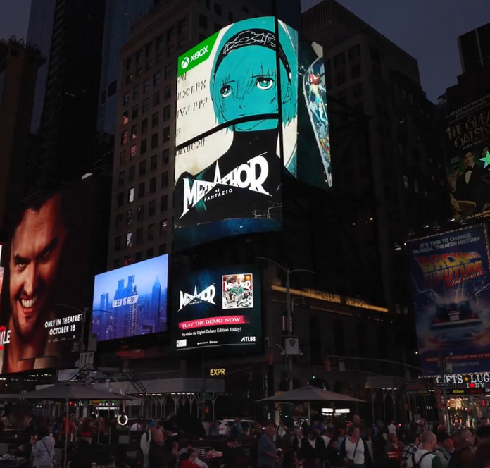 宣傳力度加大!《暗喻幻想》巨型廣告登紐約時代廣場 宣傳力度加大!《暗喻幻想》巨型廣告登紐約時代廣場