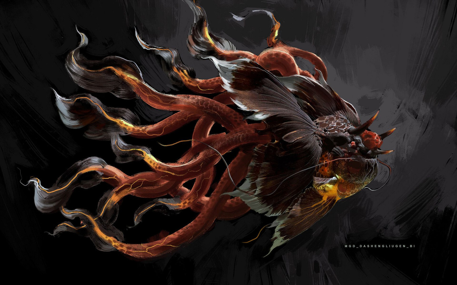 《黑神話》曝海量全新角色設定圖 四大天王、怪物等