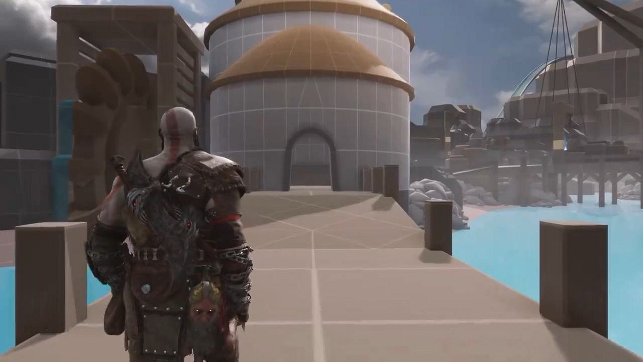 《戰神:諸神黃昏》場景設計公布 德維爾碼頭展示! 《戰神:諸神黃昏》場景設計公布 德維爾碼頭展示!