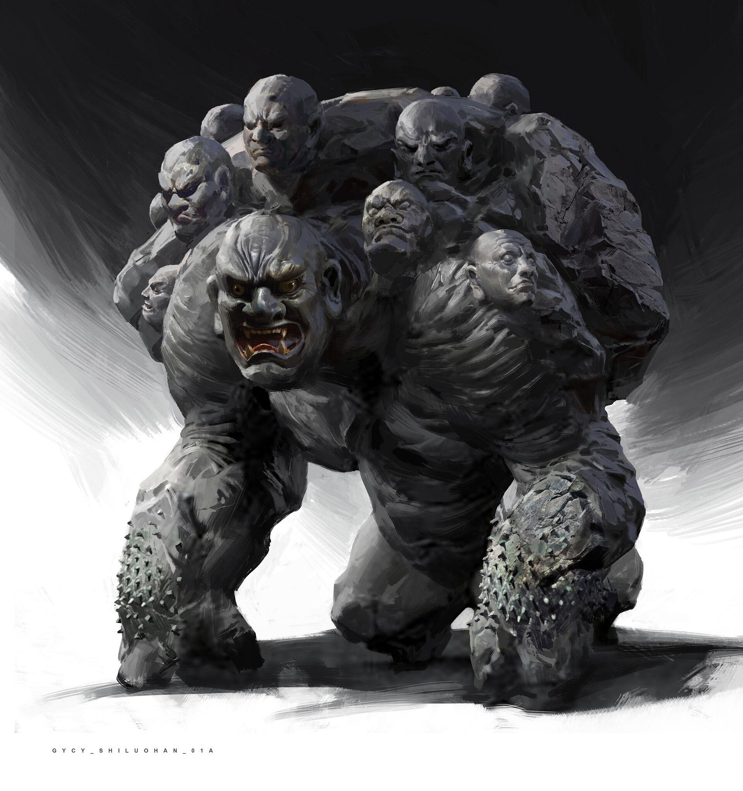 《黑神話》曝海量全新角色設定圖 四大天王、怪物等