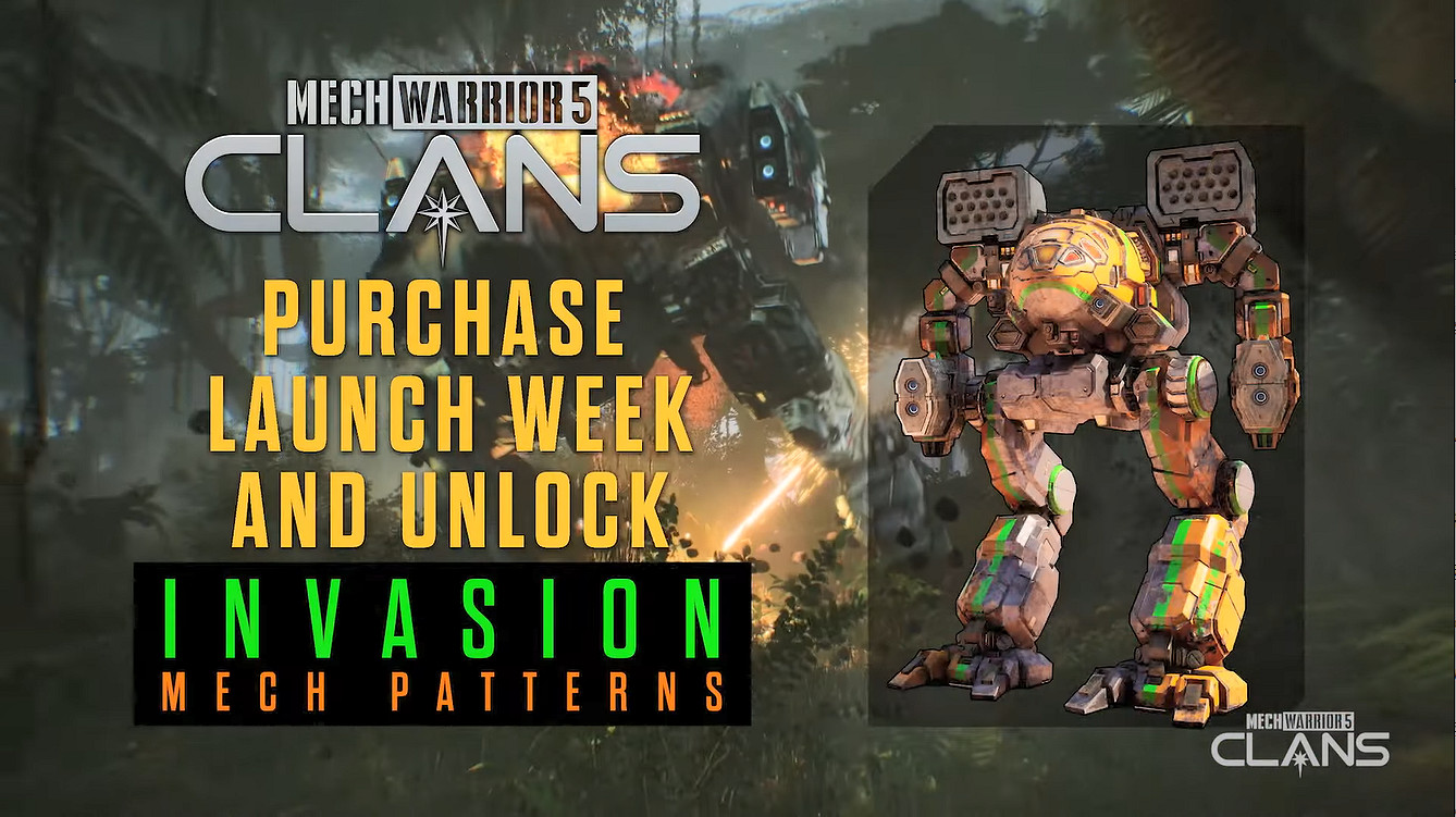 《機甲戰士5:氏族》新實機展示 數字典藏版情報公開 《機甲戰士5:氏族》新實機展示 數字典藏版情報公開