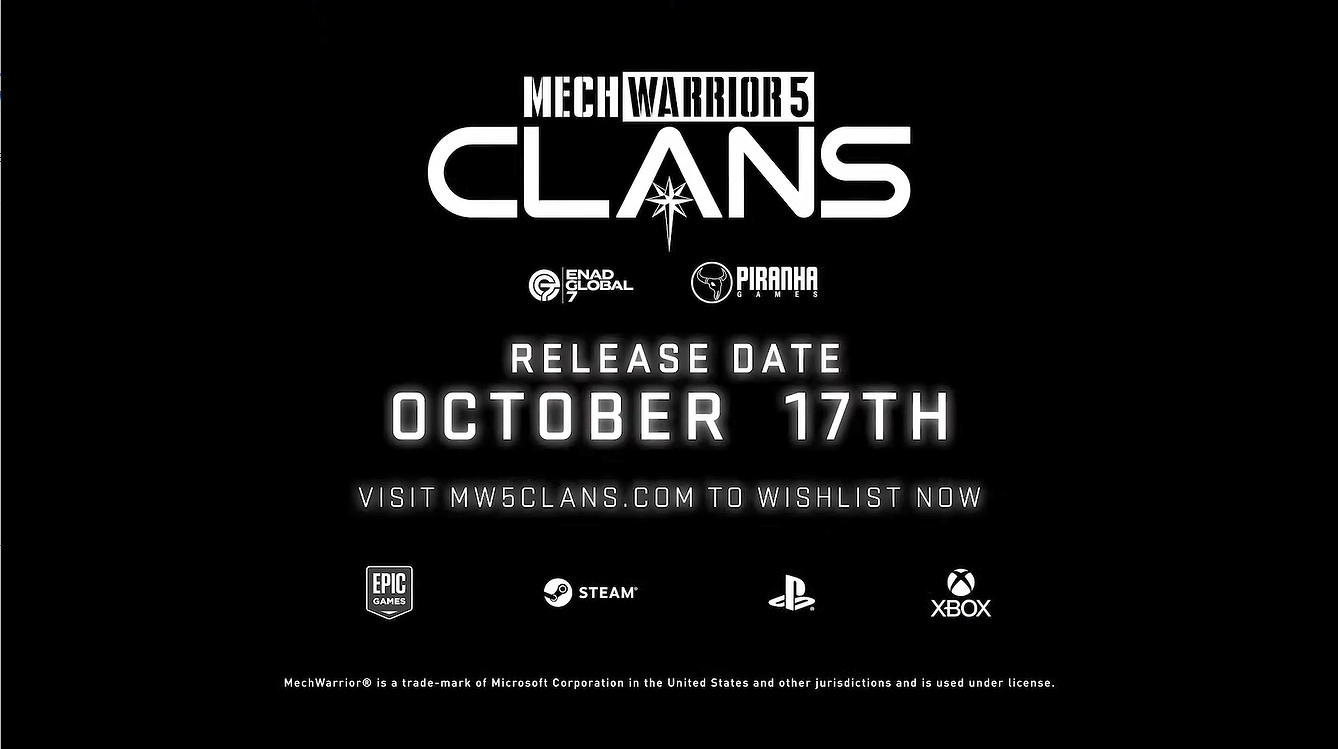 《機甲戰士5:氏族》新實機展示 數字典藏版情報公開 《機甲戰士5:氏族》新實機展示 數字典藏版情報公開