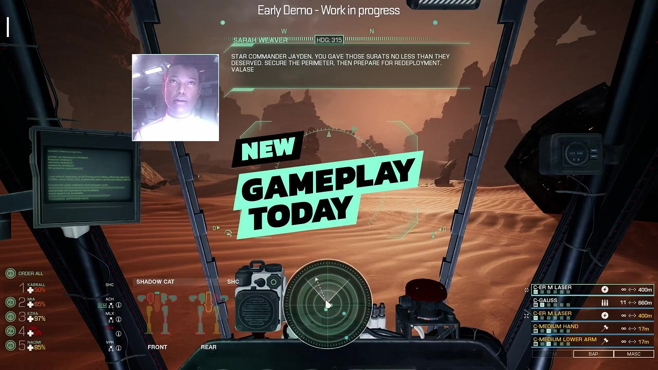 《機甲戰士5:部落》全新實機 未來登陸主機平台 《機甲戰士5:部落》全新實機 未來登陸主機平台