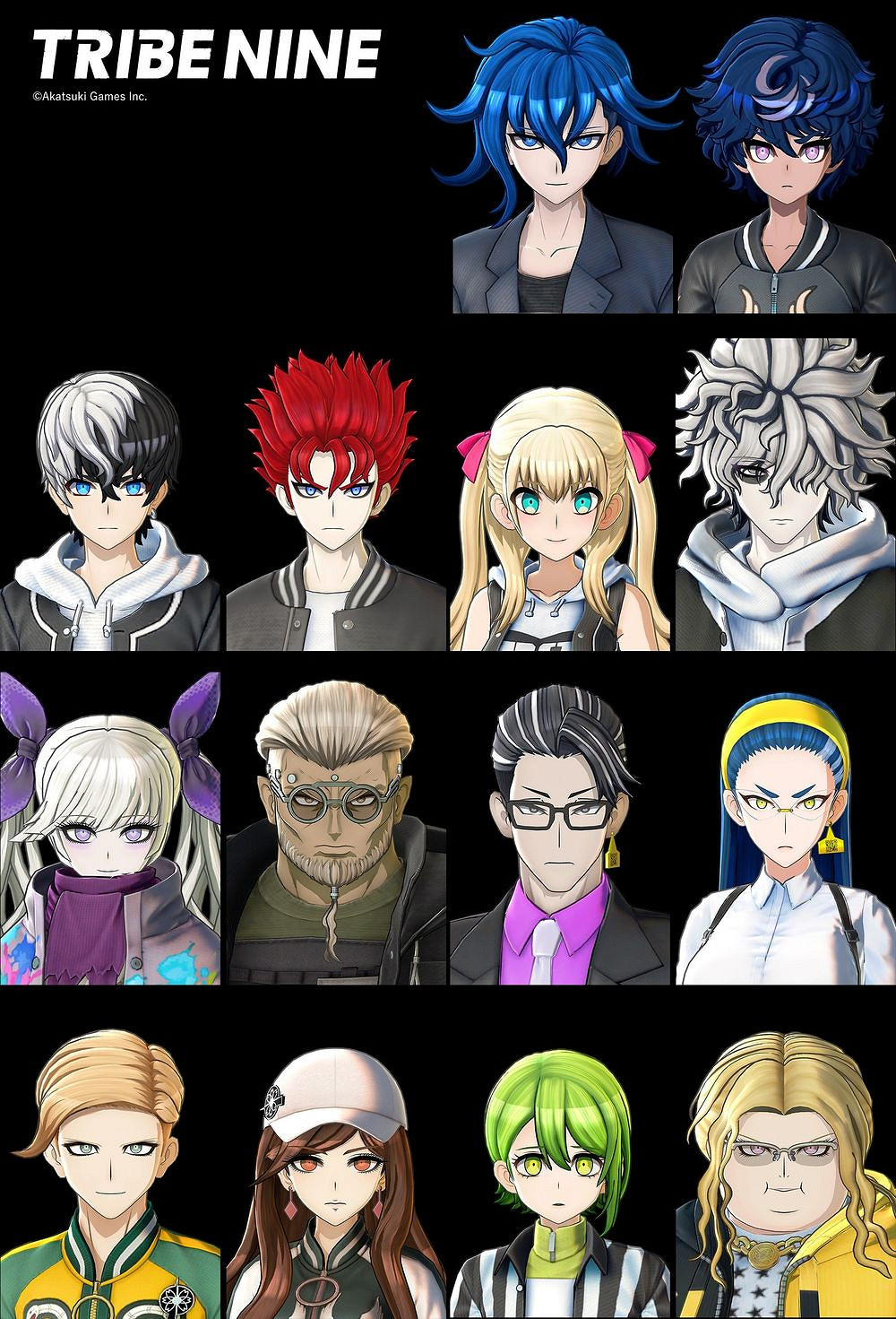 《TRIBE NINE》體驗版即將開放 全新角色與多項活動