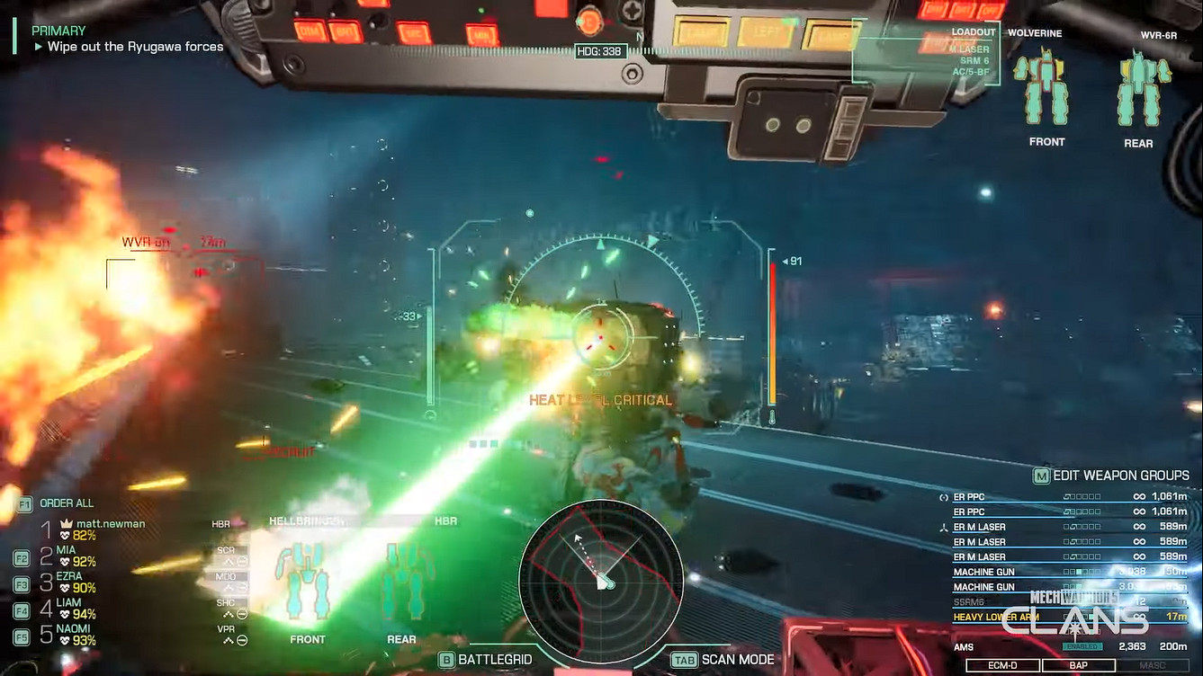 《機甲戰士5:氏族》新實機展示 數字典藏版情報公開 《機甲戰士5:氏族》新實機展示 數字典藏版情報公開