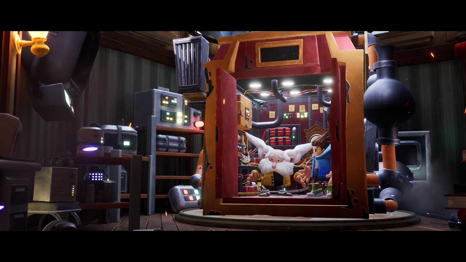 平台劇情冒險遊戲《阿裡·布圖和時間旅行電梯》現已在Steam平台推出試玩Demo