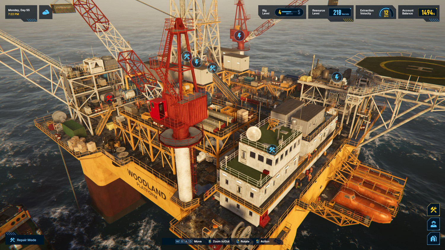 海上鑽井平台營運模擬遊戲 《Oil Rig Simulator》Steam頁面公布 海上鑽井平台營運模擬遊戲 《Oil Rig Simulator》Steam頁面公布