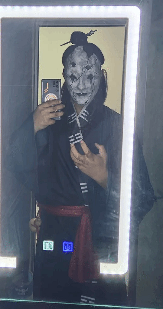 國外玩家神還原《黑神話》糜道人：萬聖節新裝扮+1！