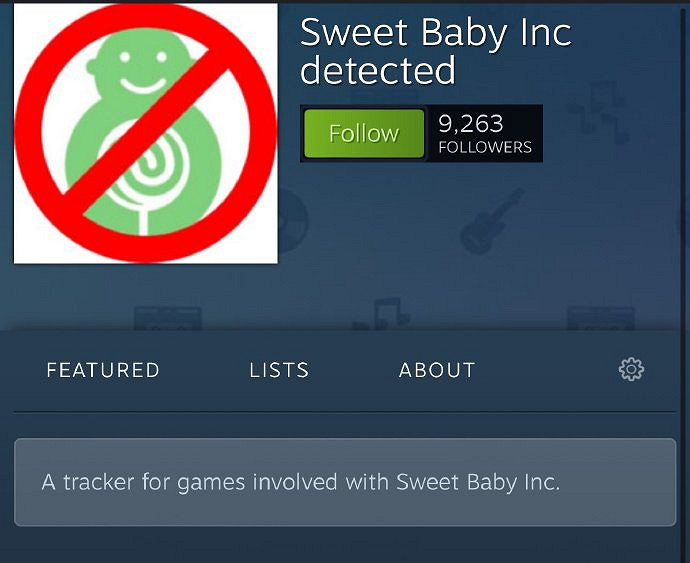 Sweet Baby官網不在顯示合作遊戲公司 隱藏得更深了! Sweet Baby官網不在顯示合作遊戲公司 隱藏得更深了!