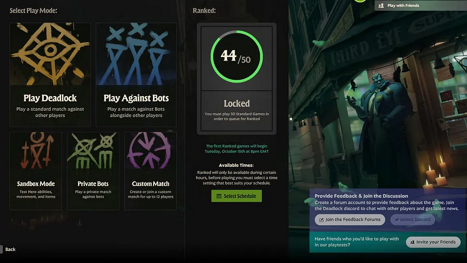 V社《Deadlock》正式添加天梯匹配:10月16日解鎖 V社《Deadlock》正式添加天梯匹配:10月16日解鎖