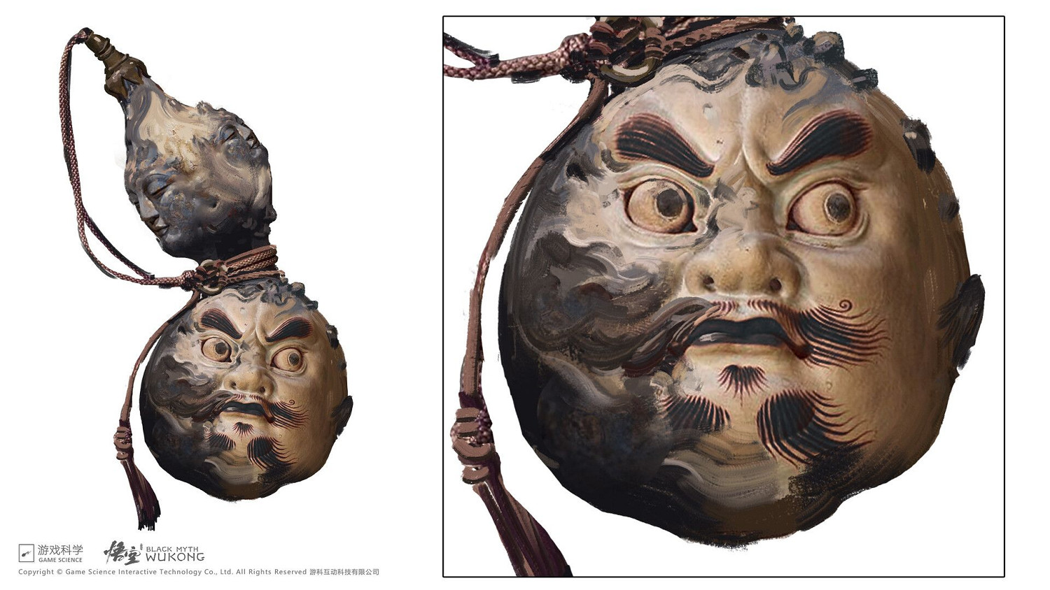 《黑神話》葫蘆設定圖公布：有個葫蘆原本為會說話！