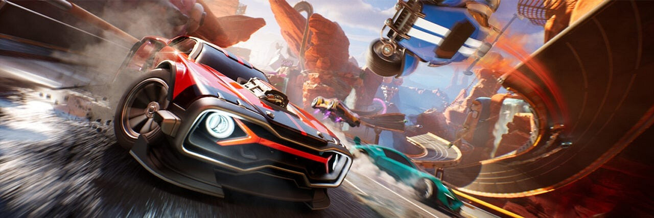 《要塞英雄》賽車遊戲《火箭賽車》停止主題更新