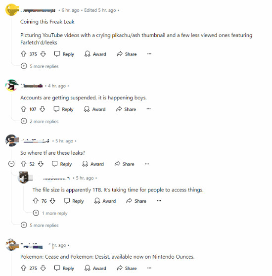 開發商遭受駭客攻擊後 大量寶可夢廢案和概念圖被曝光 開發商遭受駭客攻擊後 大量寶可夢廢案和概念圖被曝光