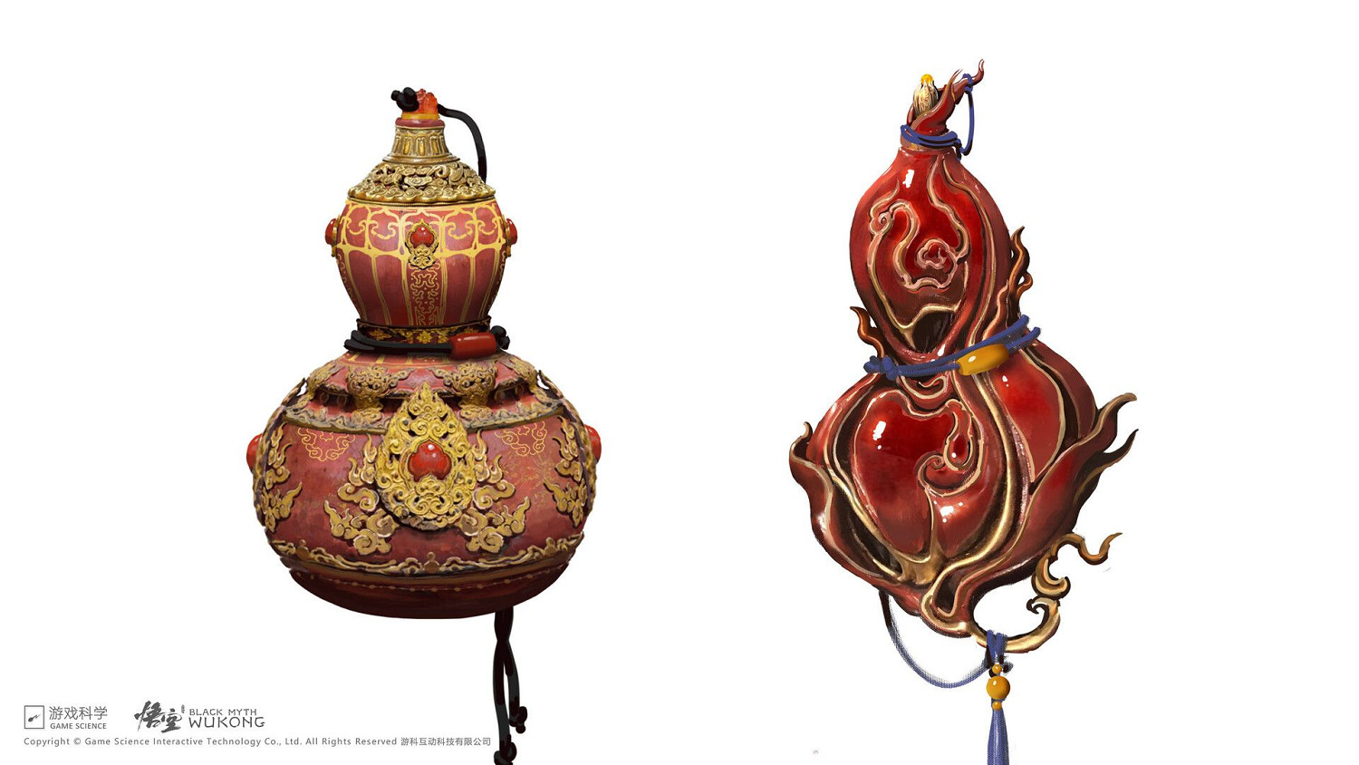 《黑神話》葫蘆設定圖公布：有個葫蘆原本為會說話！