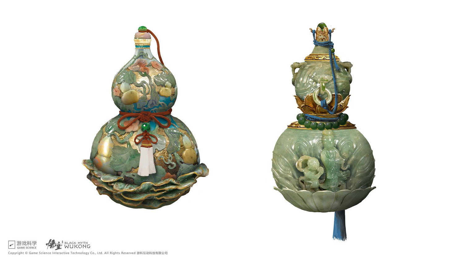 《黑神話》葫蘆設定圖公布：有個葫蘆原本為會說話！