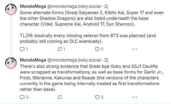 資料挖掘:《七龍珠:電光炸裂》存在大量未出場角色! 資料挖掘:《七龍珠:電光炸裂》存在大量未出場角色!