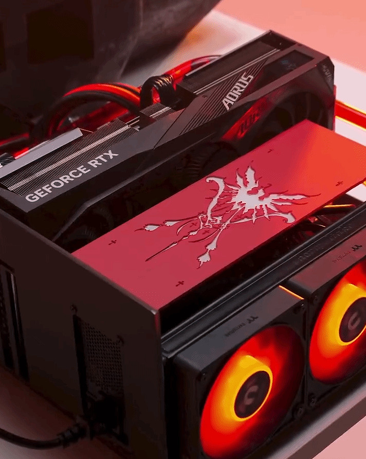 《FF16》伊芙利特主題定製版主機 性能造型威猛無比 《FF16》伊芙利特主題定製版主機 性能造型威猛無比