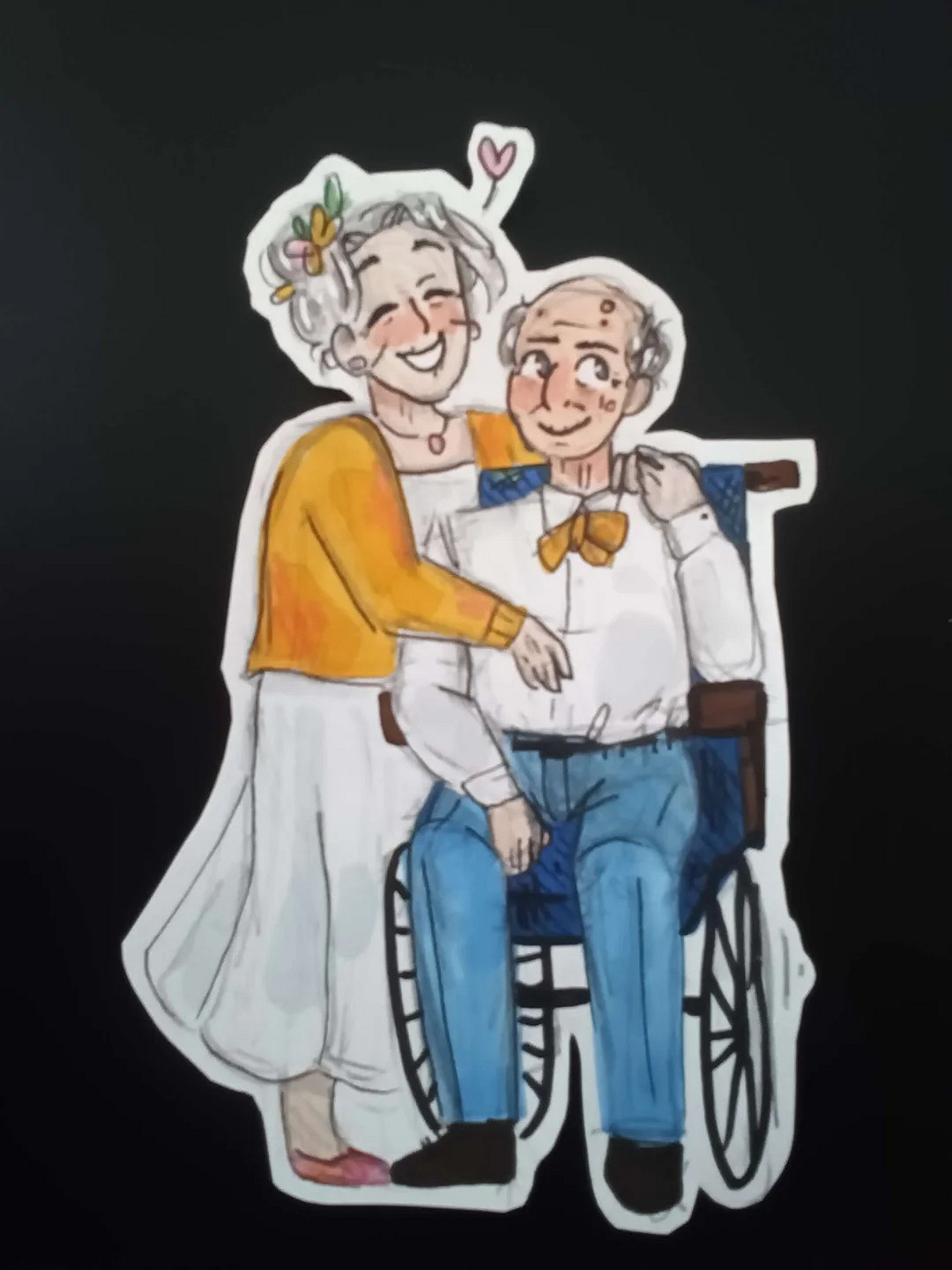 粉絲繪製《星露谷》喬治和艾芙琳年輕照片:浪漫溫馨! 粉絲繪製《星露谷》喬治和艾芙琳年輕照片:浪漫溫馨!