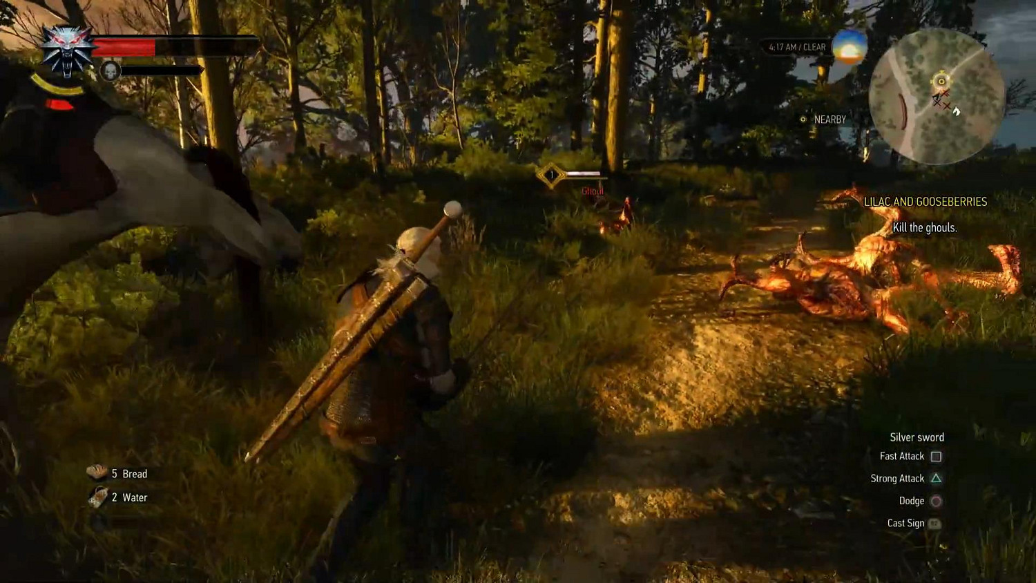 傑洛特在《巫師3》次世代版中的首個敵人其實是蘿卜 首場戰鬥被馬踢死