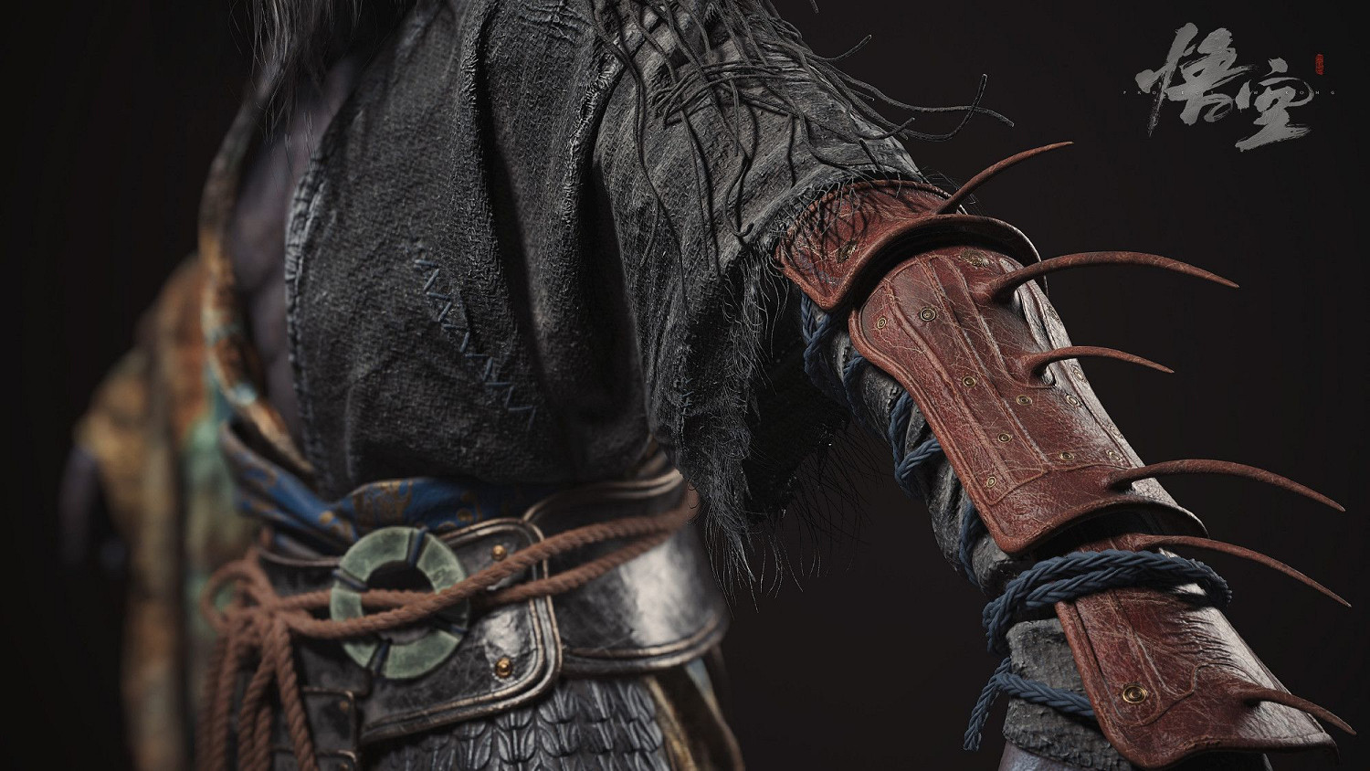 《黑神話：悟空》“廣智”建模展示 齜牙咧嘴面目凶悍