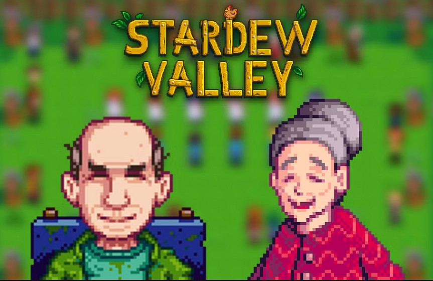 粉絲繪製《星露谷》喬治和艾芙琳年輕照片:浪漫溫馨! 粉絲繪製《星露谷》喬治和艾芙琳年輕照片:浪漫溫馨!