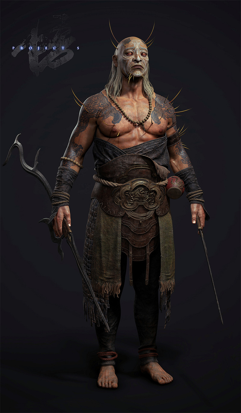 《黑神話》早期角色建模公開:含黃眉、不白、老猴子等 《黑神話》早期角色建模公開:含黃眉、不白、老猴子等