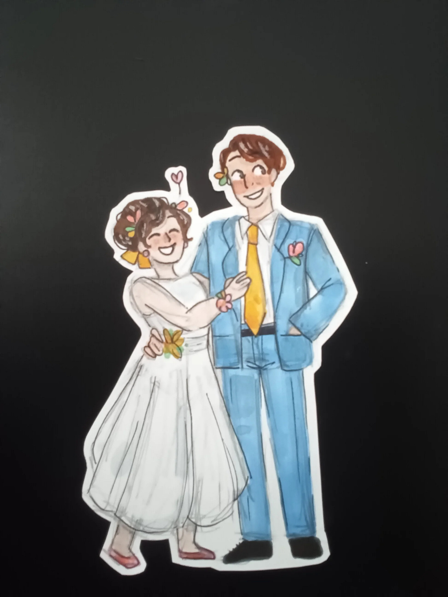 粉絲繪製《星露谷》喬治和艾芙琳年輕照片:浪漫溫馨! 粉絲繪製《星露谷》喬治和艾芙琳年輕照片:浪漫溫馨!