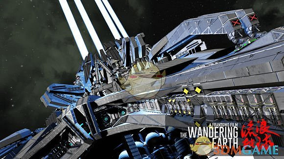 《太空工程師》流浪地球行星發動機圖片一覽