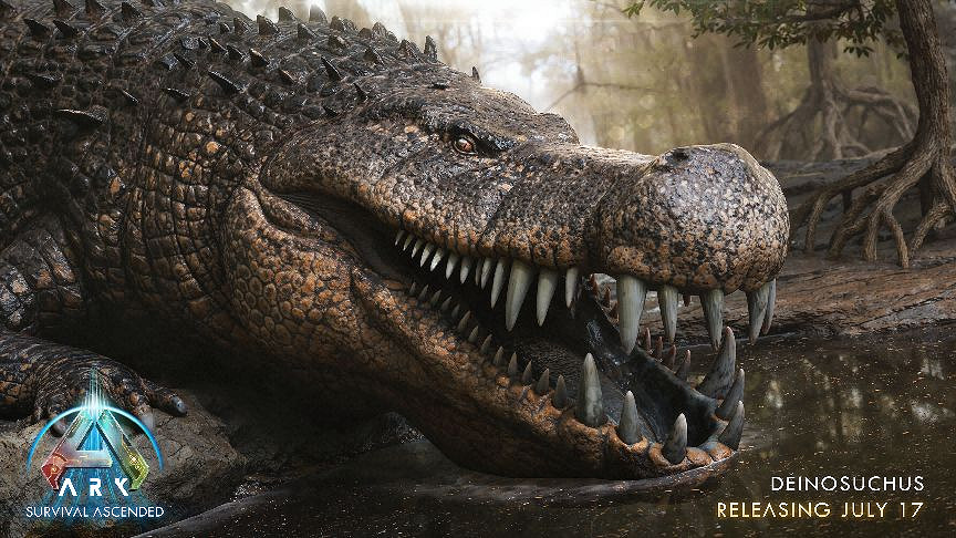 《方舟生存飛升》新生物恐鱷上線,中心島地圖將開啟跨服轉移 《方舟生存飛升》新生物恐鱷上線,中心島地圖將開啟跨服轉移