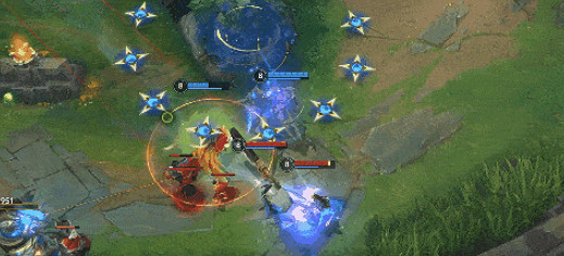 英雄聯盟手遊星域秘刃泰隆皮膚特效展示