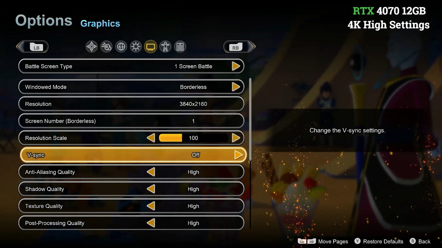 《七龍珠:電光炸裂》不同顯卡資料、畫面對比展示! 《七龍珠:電光炸裂》不同顯卡資料、畫面對比展示!