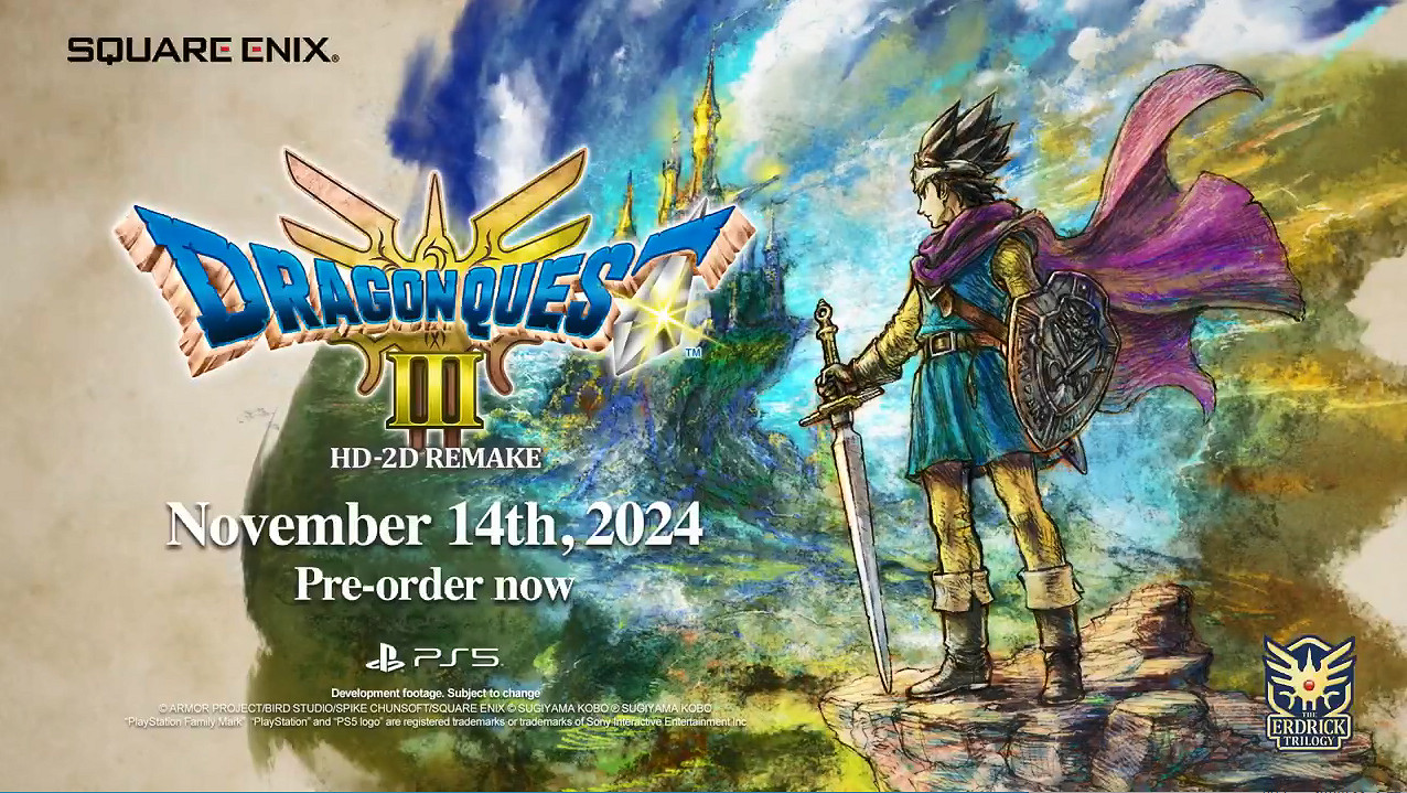 《勇者鬥惡龍3:HD-2D重製版》最新實機展示公開! 《勇者鬥惡龍3:HD-2D重製版》最新實機展示公開!